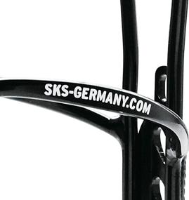 img 2 attached to 🏻 SKS-Germany Wire Bicycle Water Bottle Cage: Durable, Lightweight & Stylish hydration solution