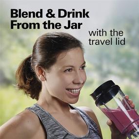 img 2 attached to Hamilton Beach Personal Blender 51101B with Travel Lid – Black: Enhanced SEO-friendly Product Title