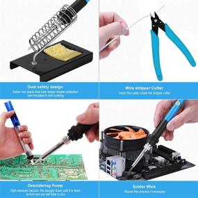 img 1 attached to 🔧 Rarlight Soldering Iron Kit with Multimeter