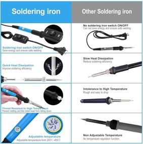 img 3 attached to 🔧 Rarlight Soldering Iron Kit with Multimeter