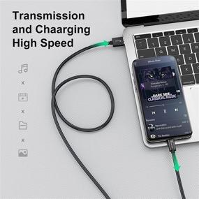 img 3 attached to Ruaeoda Long Micro USB Cable Android Charger 6Ft 2Pack With Gold-Plated PS4 Charger Cable - High Speed 2