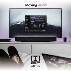 img 3 attached to 🔊 Atune Analog Sound Bar: Dolby Digital Speaker 5.0 for TV | Wired/Wireless | Bluetooth | Home Audio with Aux RCA Connection | Wall Mountable | Remote Control | 30 inch (SBB-A5528/GKYZD0180160US)