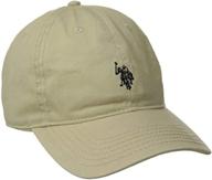 🧢 u.s. polo assn. men's washed twill cotton baseball hat with pony logo, adjustable strap and curved brim logo