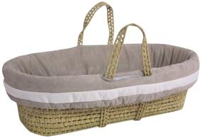 img 1 attached to Baby Bedding Moses Basket White