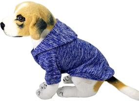 img 2 attached to 🐶 XMSJSIY Dog Hoodie: Cozy and Stylish Puppy Sweater for Winter