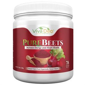 img 4 attached to PureBeets: The Ultimate Organic Beetroot Nitric Oxide Supplement for Faster Recovery & Total Body Health - Viva Deo (17.5 oz, 78 Servings)
