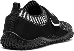 img 1 attached to QIJGS Athletic Sneakers Barefoot Lightweight Girls' Shoes