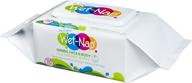 wet nap hands cleansing wipes count logo