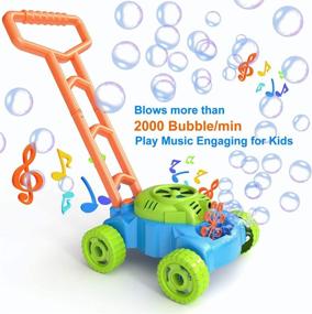 img 3 attached to 🌱 Revolutionize Lawn Mowing Fun with the JUMELLA Lawn Mower Bubble Machine