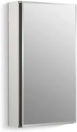 🚪 kohler k-cb-clc1526fs: frameless 15x26 aluminum medicine cabinet for bathroom; surface or recess mount option logo