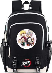 img 4 attached to Roffatide Backpack Schoolbag Rucksack Headphone Backpacks