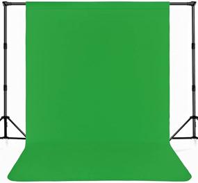 img 4 attached to 📷 High-quality WENMER Screen Backdrop: Wrinkle Resistant, Studio-Grade Photography Background in Green (4 x 5ft)