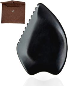 img 4 attached to Revitalize Your Skin with Gua Sha Facial Body Massage Tools: Traditional Bian Stone Scraping Massage Tool for an Unforgettable spa experience!
