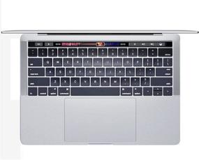 img 1 attached to 🔍 Transparent Clear Case for MacBook Pro 13 Inch A1278 2012-2008, Hard Shell Plastic Cover with Keyboard Protector – Compatible with Older Mac Pro 13 CD-ROM Release