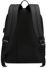 img 3 attached to Trendy and Stylish Luminous 🎒 Laptop Backpacks for Business and Fashion