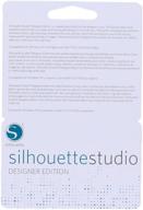 🎨 scrapbooking software card: silhouette studio designer edition for enhanced silhouette designs logo