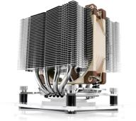 noctua nh-d9l: high-performance cpu cooler with nf-a9 92mm fan (brown) logo