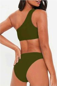 img 3 attached to 👙 FAFOFA Women's Clothing - Shoulder Bandage Swimwear Swimsuit in Swimsuits & Cover Ups