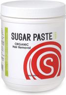 🌿 sugaring paste – hard sugar wax 1.3kg 45oz for tough hair removal (bikini, brazilian, underarms) logo