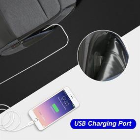 img 3 attached to 🔌 Approved Charging Unisex Travel Backpack