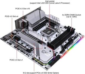 img 1 attached to Материнская плата Segotep Gaming Frozen Intel11Th