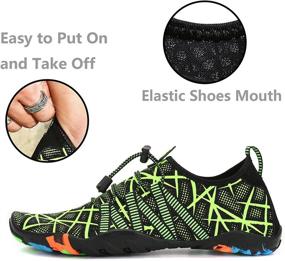 img 2 attached to Kararao Outdoor Barefoot Athletic Quick Dry Sports & Fitness for Water Sports