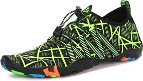 img 4 attached to Kararao Outdoor Barefoot Athletic Quick Dry Sports & Fitness for Water Sports