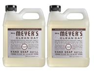 🧼 mrs. meyer's clean day hand soap refill, lavender 33 oz (pack of 2), cleansing & refreshing logo