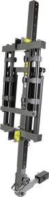 img 3 attached to 🏔️ BUZZRACK BUZZSKI - Hitch Mounted Ski and Snowboard Rack, Compatible with 2-inch or 1.25-inch Receivers, Convenient Tilting Feature