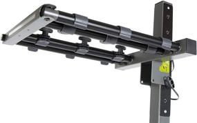 img 2 attached to 🏔️ BUZZRACK BUZZSKI - Hitch Mounted Ski and Snowboard Rack, Compatible with 2-inch or 1.25-inch Receivers, Convenient Tilting Feature