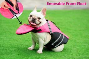 img 1 attached to French Bulldog Life Jacket Professional