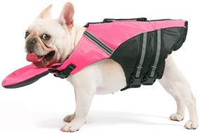 img 4 attached to French Bulldog Life Jacket Professional