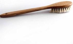 img 1 attached to 🛀 Oak Bath Brush with Horsehair Bristles