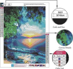 img 1 attached to Diamond Painting Paintings Pictures Decor，5D Crafting