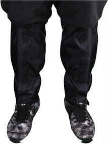 img 3 attached to 👢 Jenoco 16-Inch Waterproof Leg Gaiters Boot Shoe Cover Legging