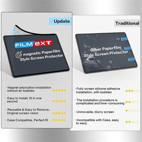 img 2 attached to FILMEXT Как бумага защитный экран для IPad Pro 11 для IPad Pro 11 M1 (2021-2018) / IPad Air 4 (10