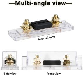 img 1 attached to Inline Ancable Insulating Compatible Amplifier Car Electronics & Accessories