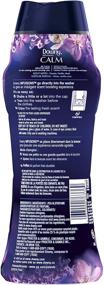 img 3 attached to 🌸 Enhance Your Laundry Experience with Downy Infusions In-Wash Scent Booster Beads, Calm, Lavender and Vanilla Bean, 14.8 oz