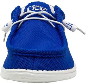 img 1 attached to Stylish and Comfortable: Hey Dude Mens Wally Blue Men's Shoes - Perfect for Everyday Wear