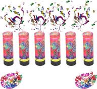 набор allinthree party popper confetti из 6 штук для праздничных торжеств логотип