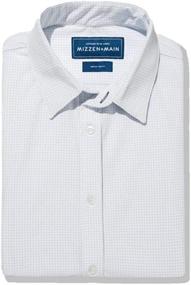 img 4 attached to Mizzen Main Button Shirt Large Men's Clothing