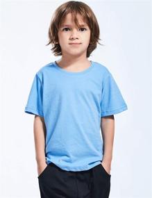 img 2 attached to 👕 Stylish and Comfy COSLAND Heavyweight Cotton Youth Boys' Clothing in Vibrant Yellow