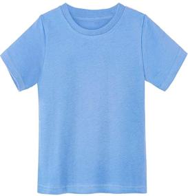 img 3 attached to 👕 Stylish and Comfy COSLAND Heavyweight Cotton Youth Boys' Clothing in Vibrant Yellow