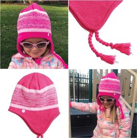 img 3 attached to 🧢 C9 Champion Kids' Peruvian Hat with Ear Flaps and Cozy Fleece Lining