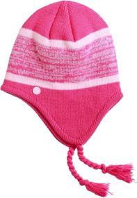 img 4 attached to 🧢 C9 Champion Kids' Peruvian Hat with Ear Flaps and Cozy Fleece Lining