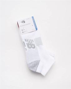 img 3 attached to 🧦 New Balance Big and Tall Women's Cushioned Above Ankle Athletic Socks - Quarter Mini-Crew Style (3 Pack)