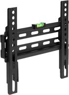 📺 flash furniture flash mount fixed tv wall mount: built-in level, max vesa size 200x200mm, fits tvs 17"-42", weight capacity 66lb logo