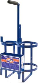 img 2 attached to 🛒 Uniweld 500S Metal Carrying Stand: Secure Transport for MC Acetylene and R Oxygen Tanks