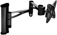 📺 monoprice full-motion wall mount bracket for 13-27 inch displays (max 33 lbs) logo