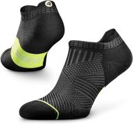 🏃 rockay accelerate max cushion running socks - anti-blister technology for men and women logo